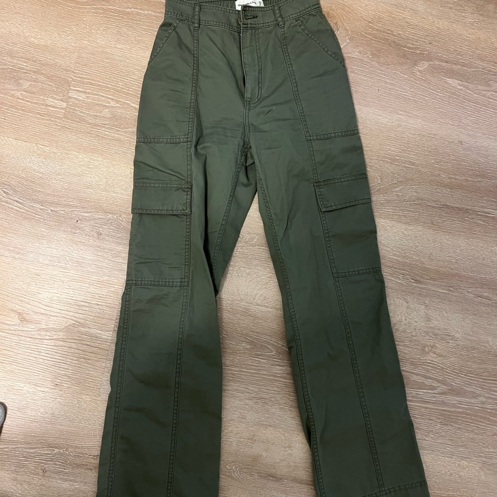 Abercrombie Utility Pants Cargo Green